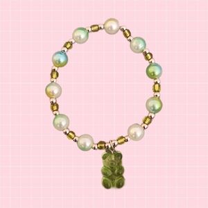 Green Gummy Bear Bracelet